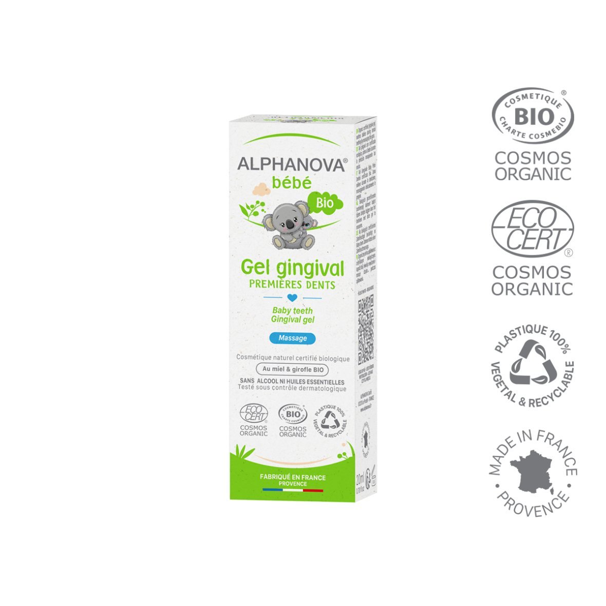 Gel Gingival 1ères Dents Bio 20ml