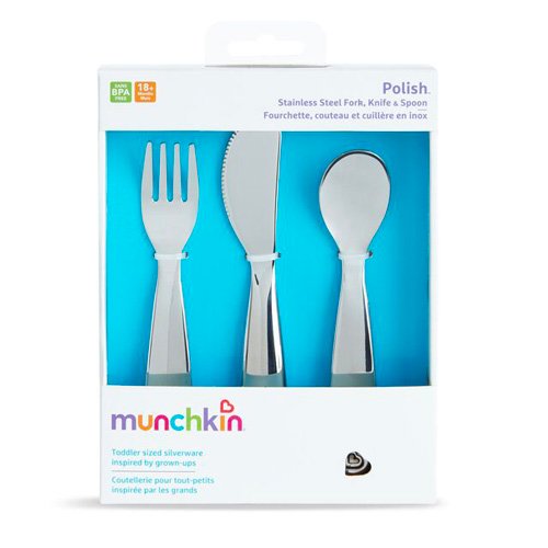 Set de 3 Couverts en Inox Polish