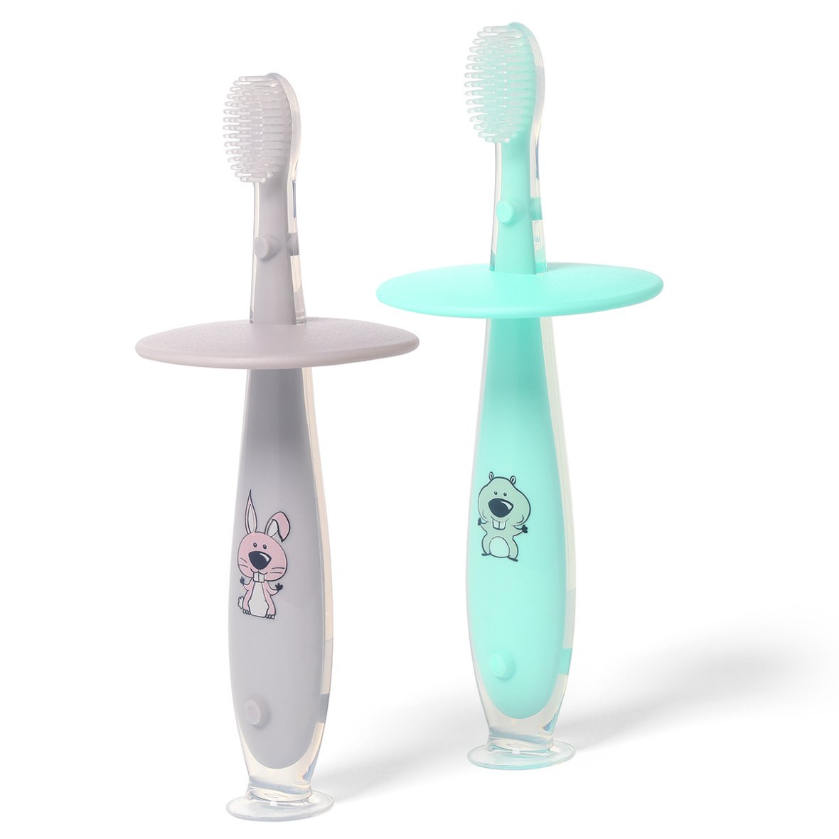 Brosse à dents +12 mois avec ventouse