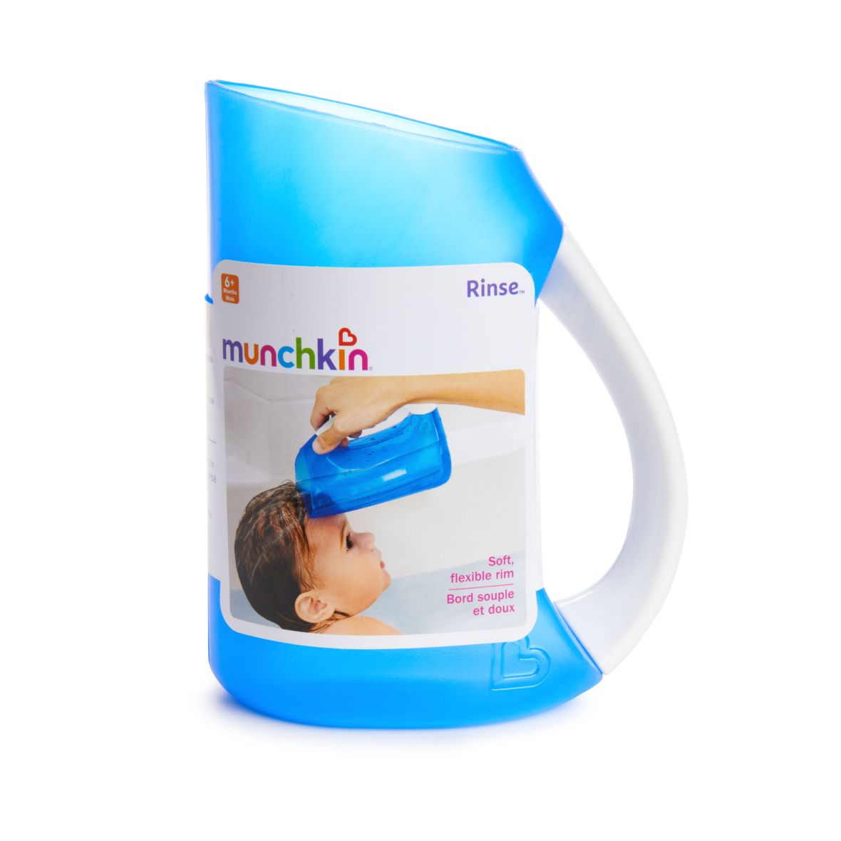 Rince cheveux avec bord souple