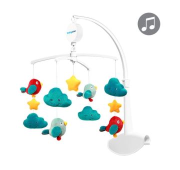 mobile oiseaux et nuages