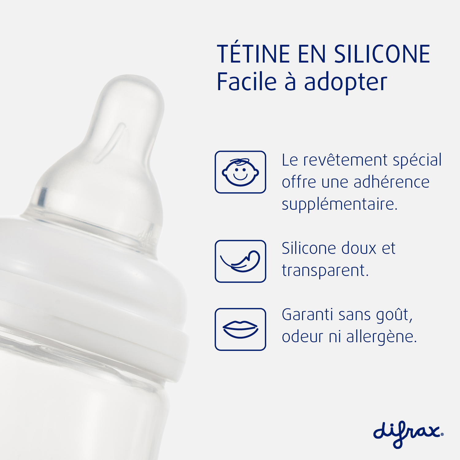 Difrax  Biberon S anti-colique Natural - 170 ml