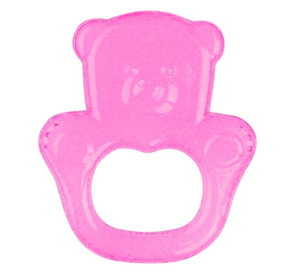 Ours de dentition réfrigérant_rose
