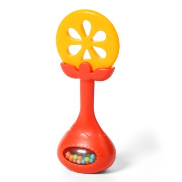 Anneau de dentition Hochet orange