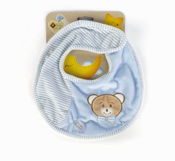 Ourson bavoir