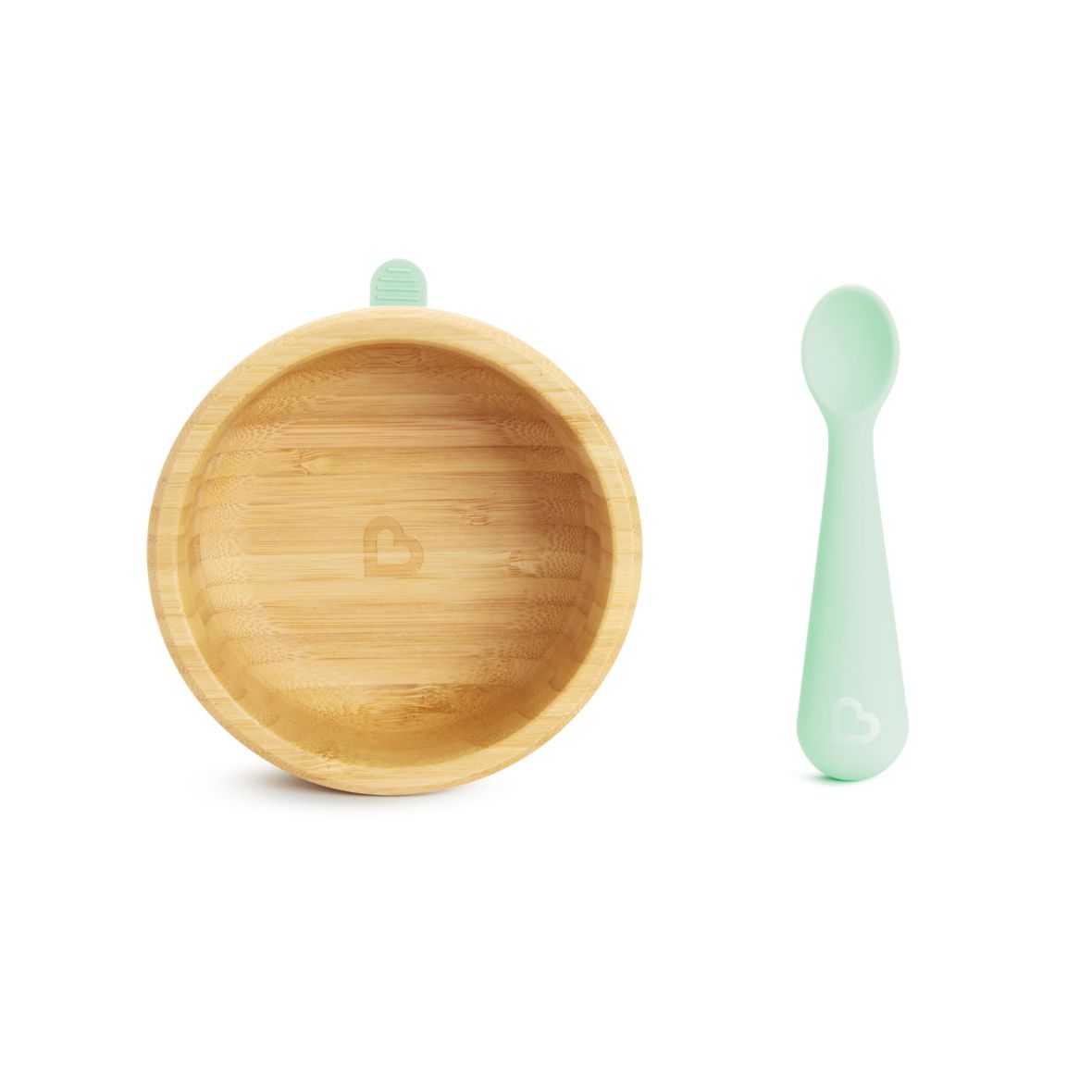 Bol à ventouse & cuillère Bambou™ 6M+
