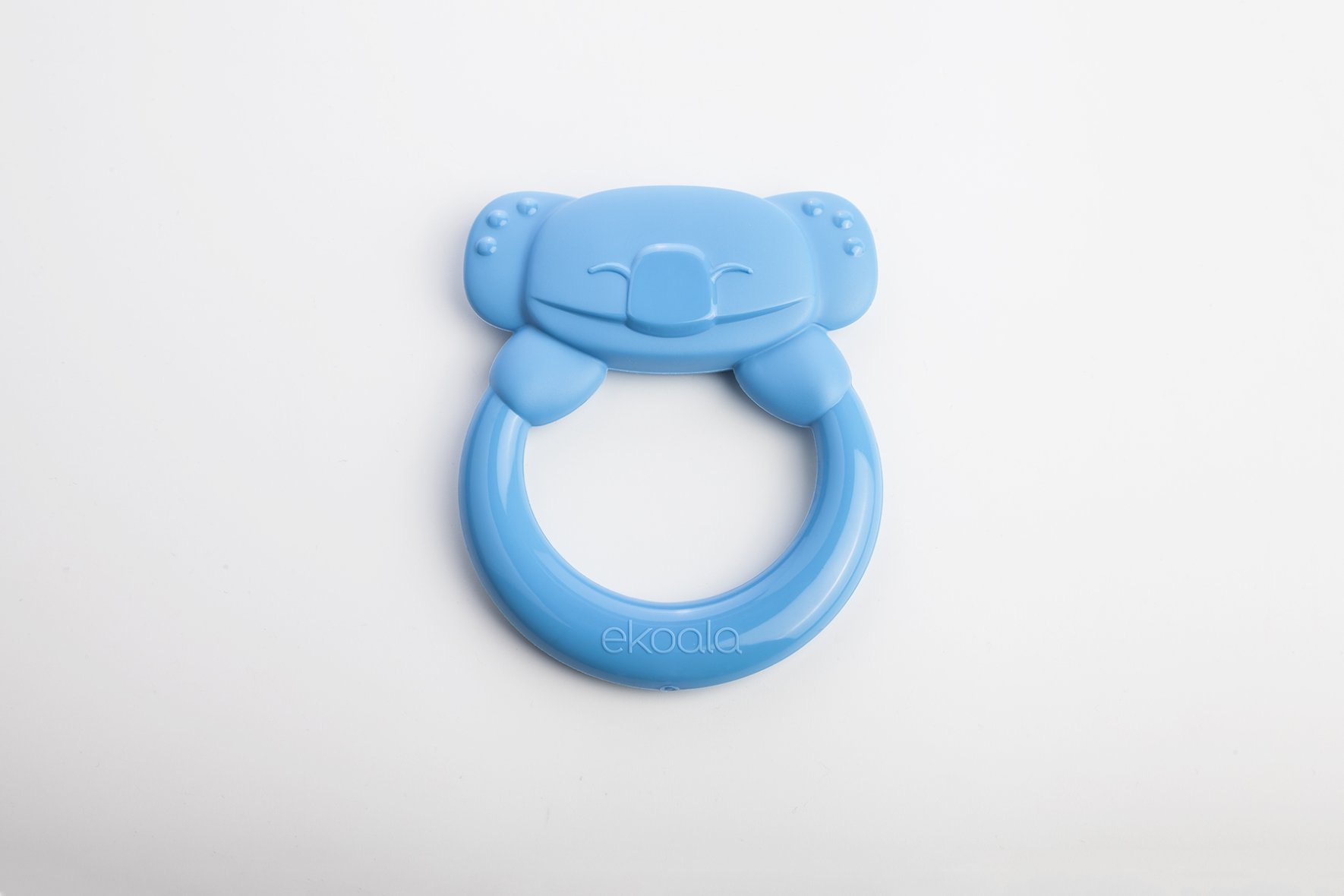 eKummy Anneau de dentition en Bio plastique bleu