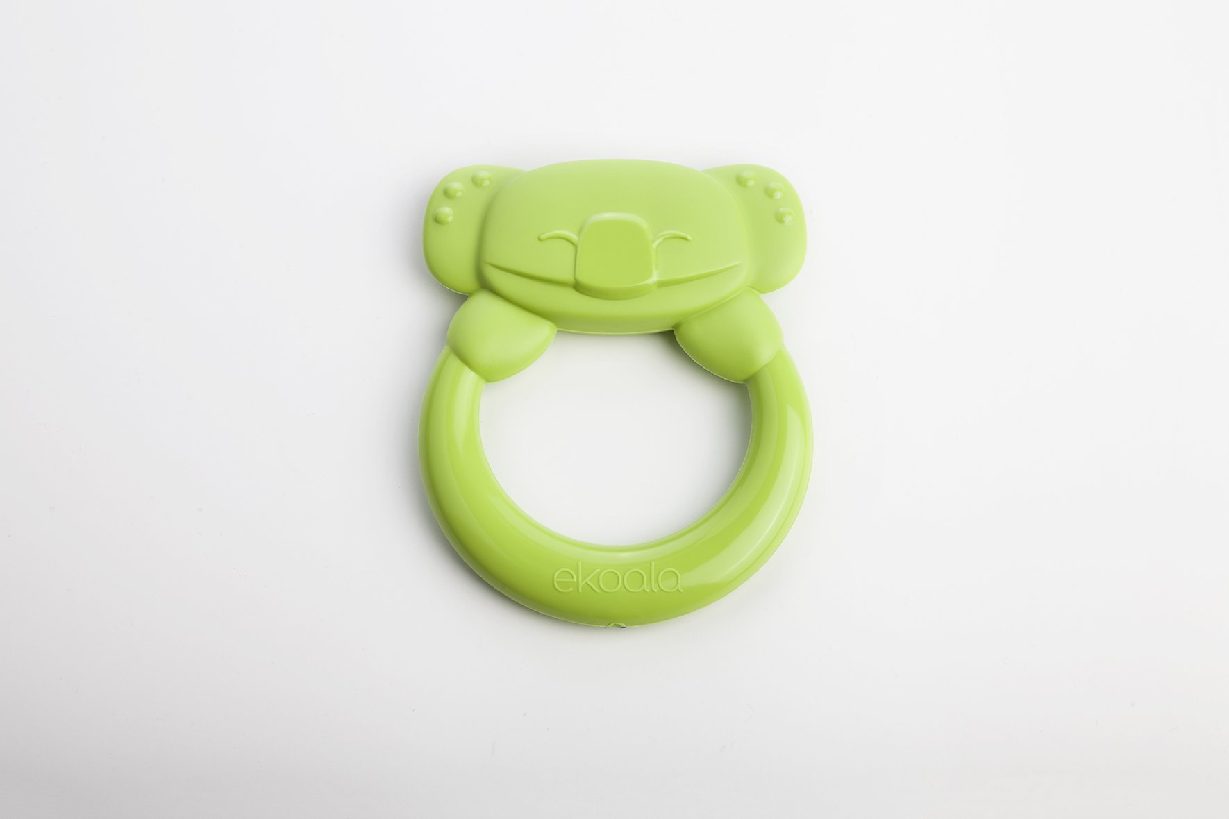 eKummy Anneau de dentition en Bio plastique vert