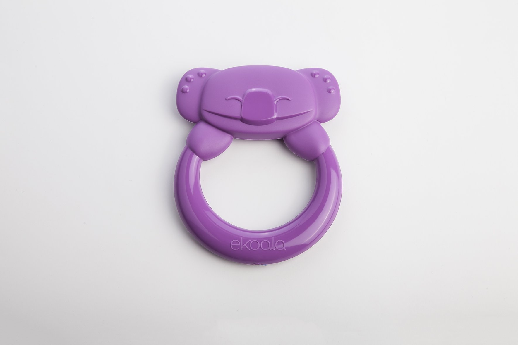 Anneau Dentition Bébé Bio Ekoala Ekummy Violet