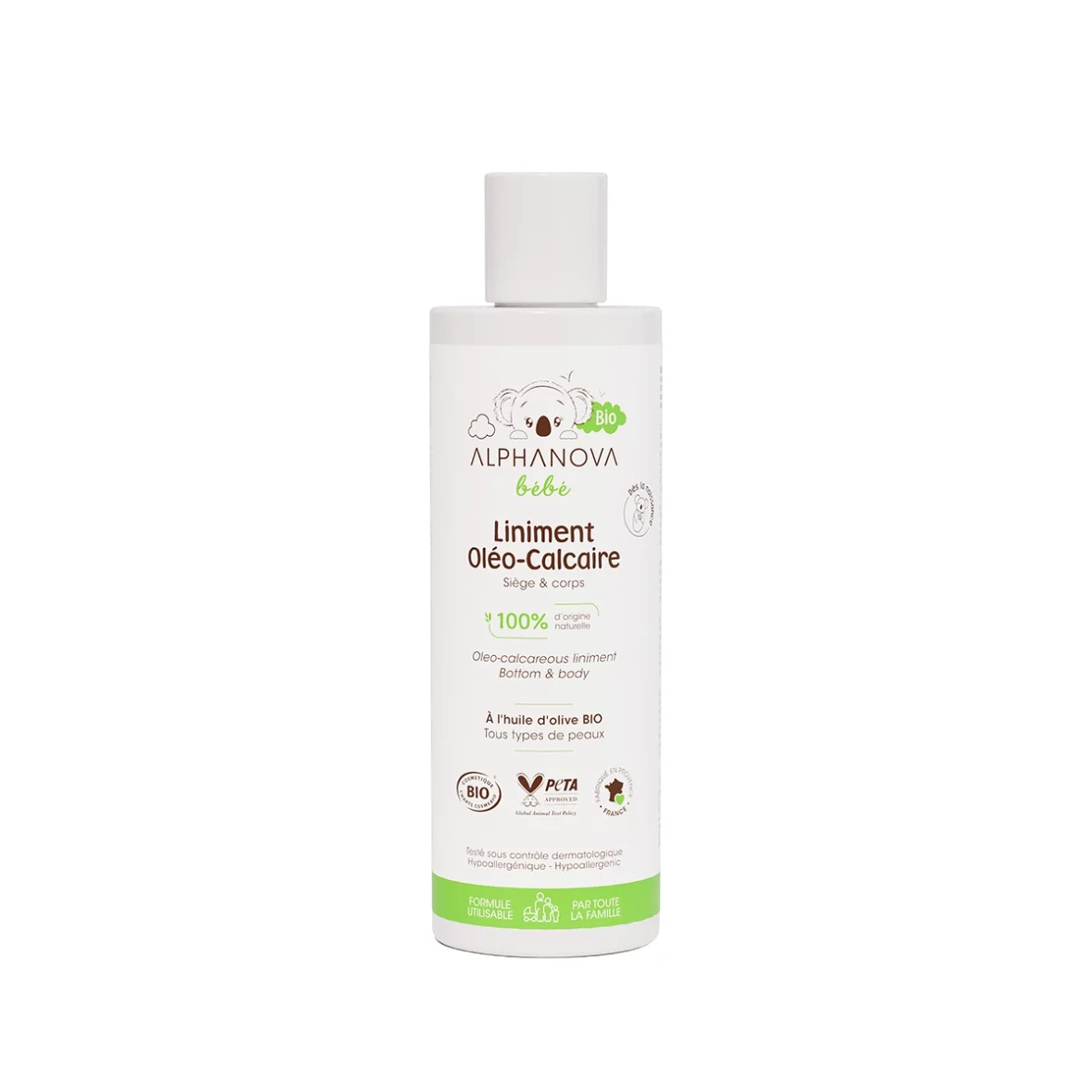 Bio-Liniment pour le change de Bébé 200ml