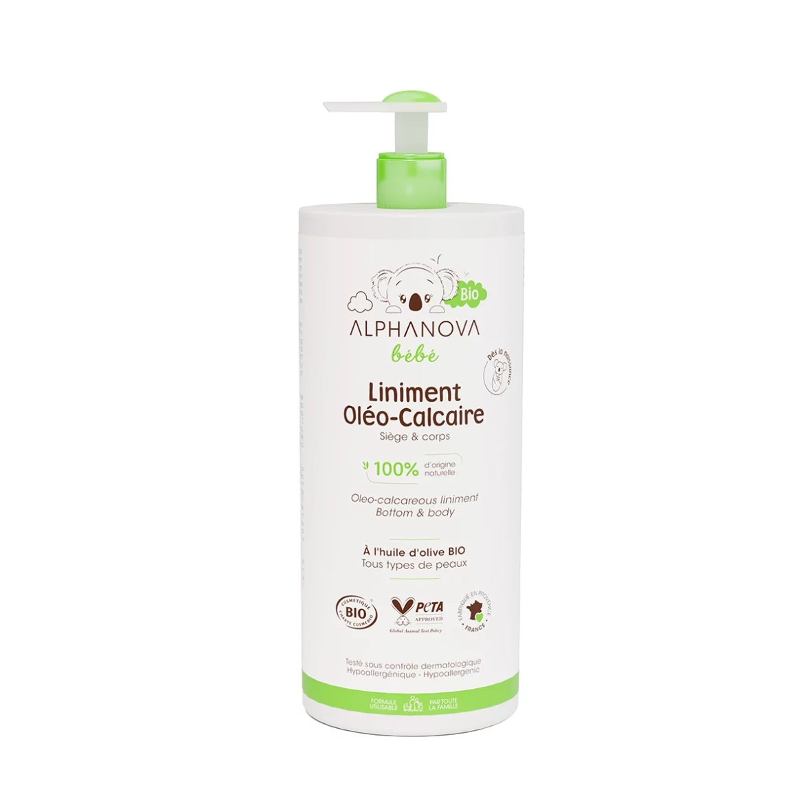 Bio-Liniment pour le change de Bébé 900ml
