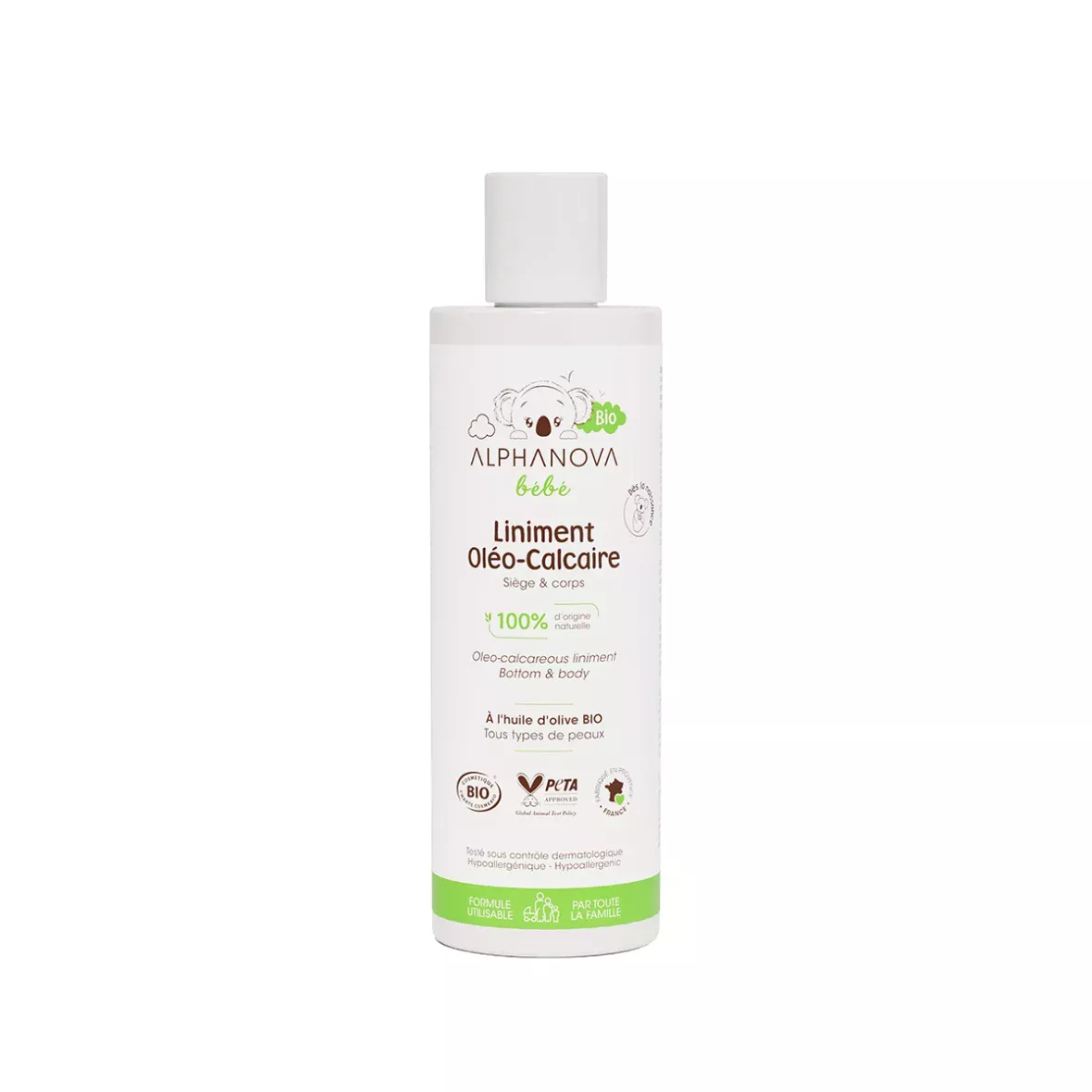 Bio-Liniment pour le change de Bébé 200ml