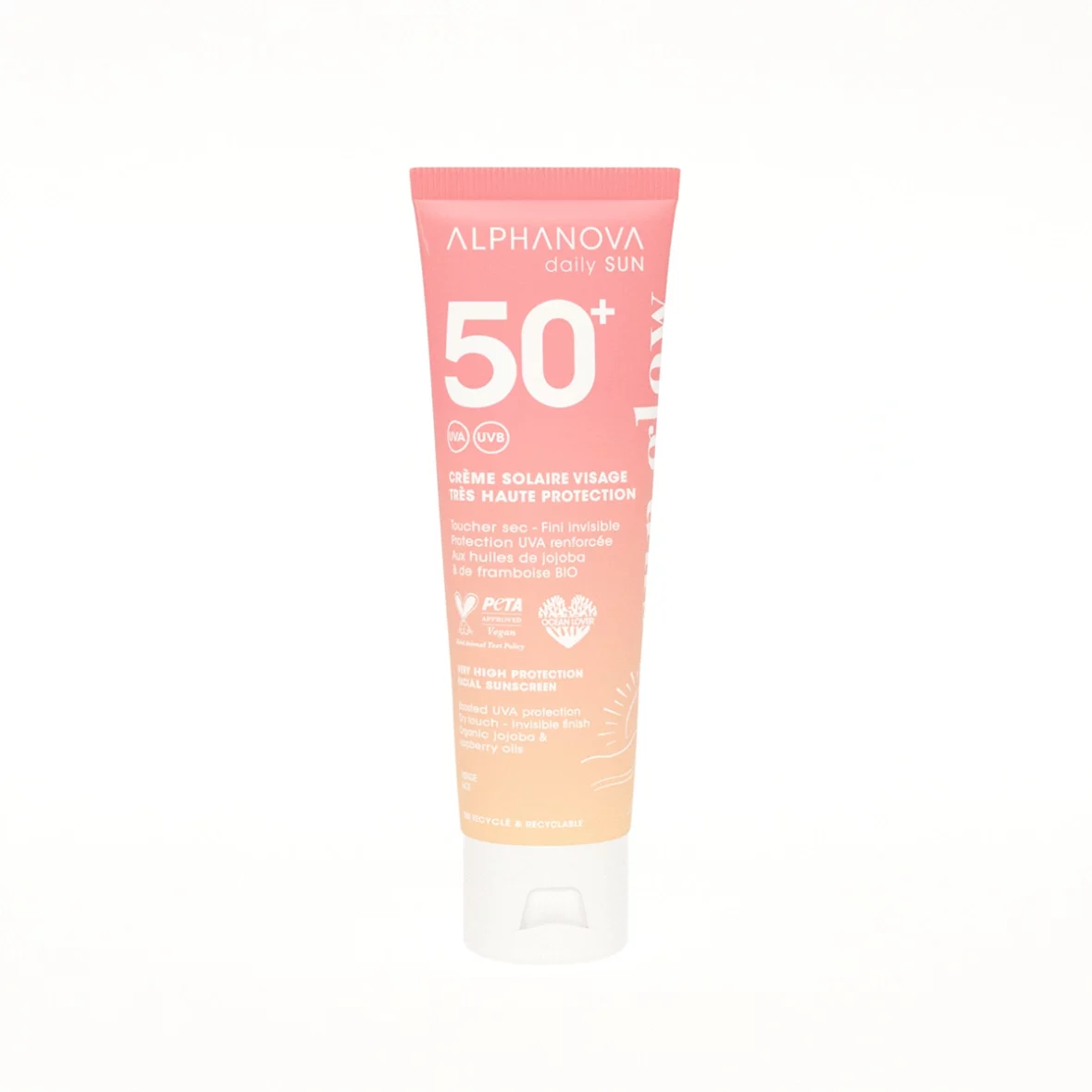 Crème solaire SPF50 visage