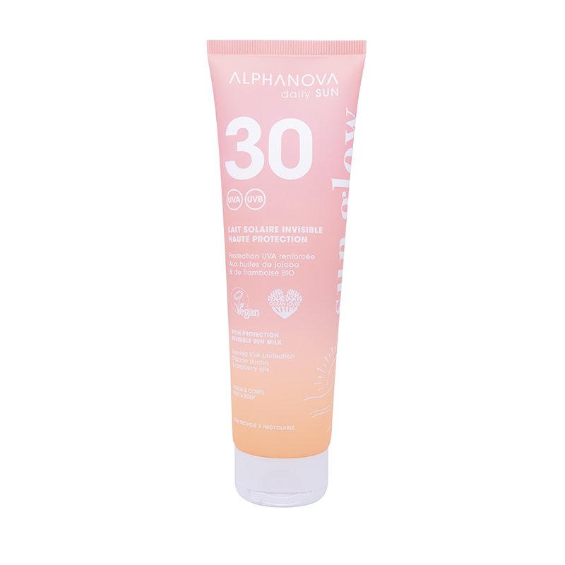 Lait solaire haute protection SPF30