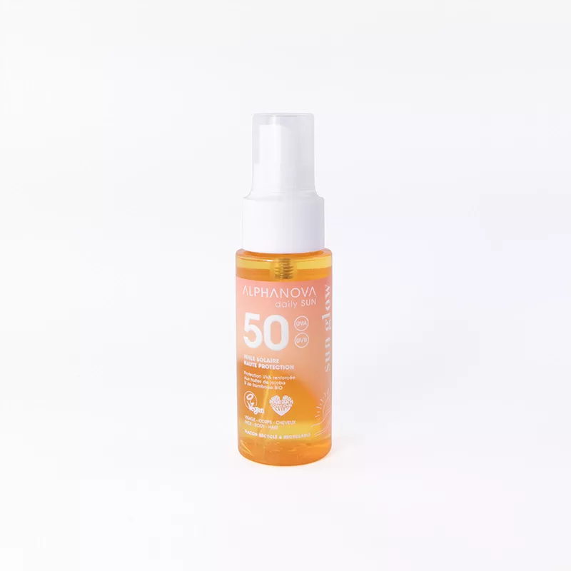 Huile solaire pocket haute protection SPF50