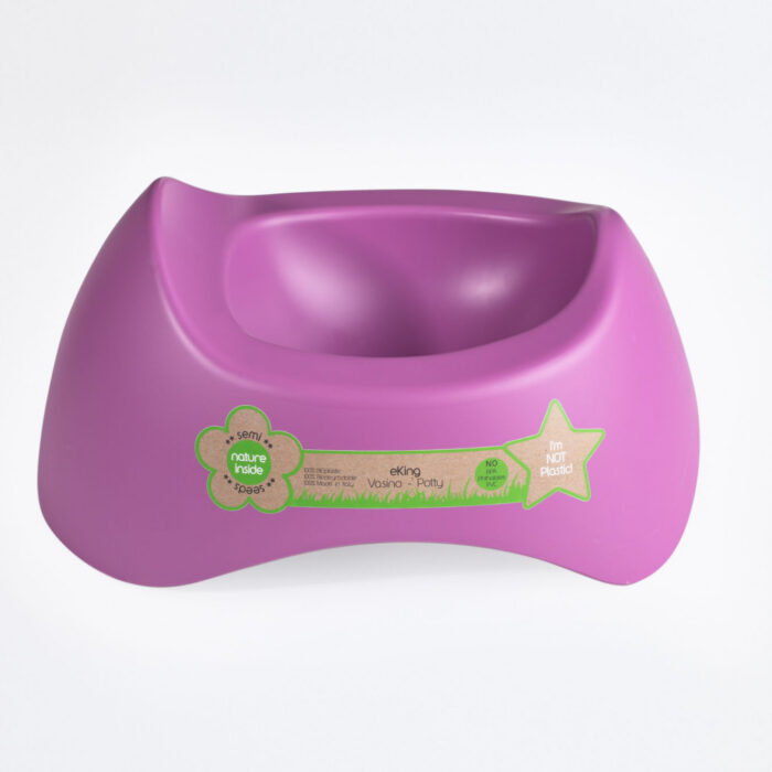 Pot Bébé Bio-Plastique Ekoala Eking Violet