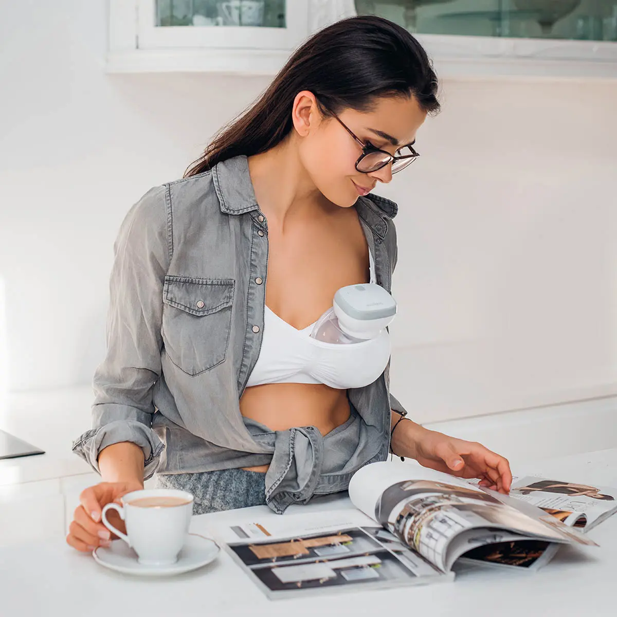 Tire-Lait Électrique Mains-Libres "Shelly" (Babyono) - Invisible & Silencieux – Image 2