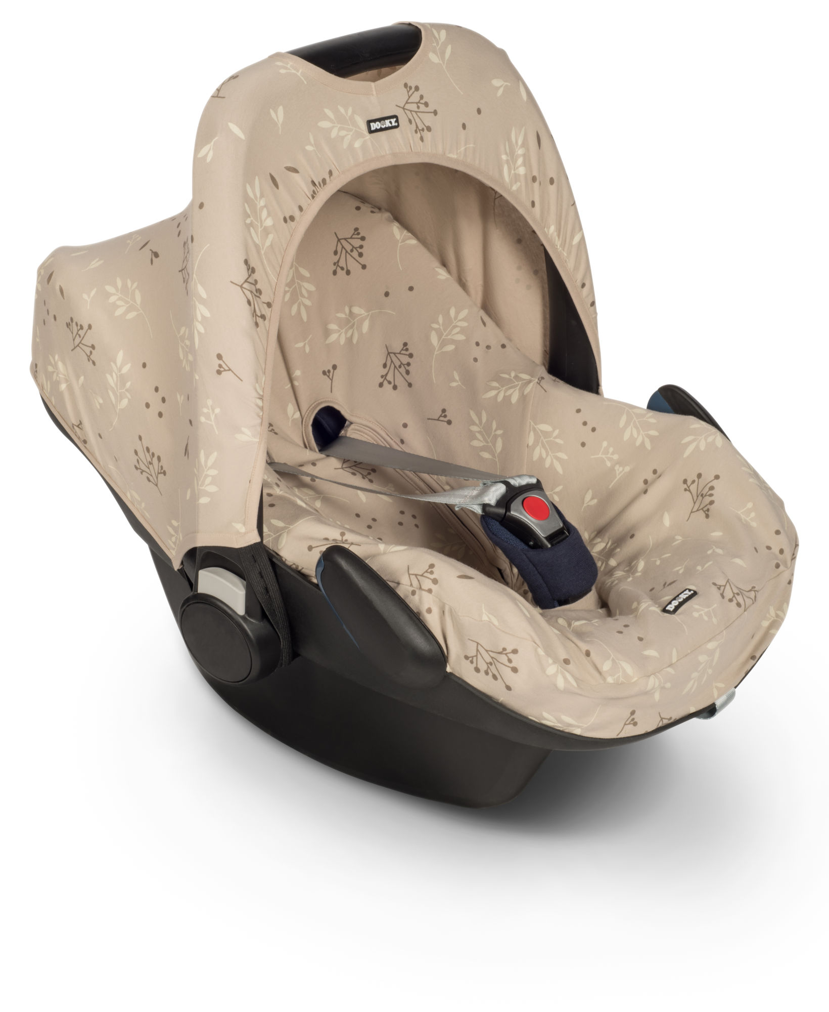 Hoody Romantic Leaves Beige – Image 2