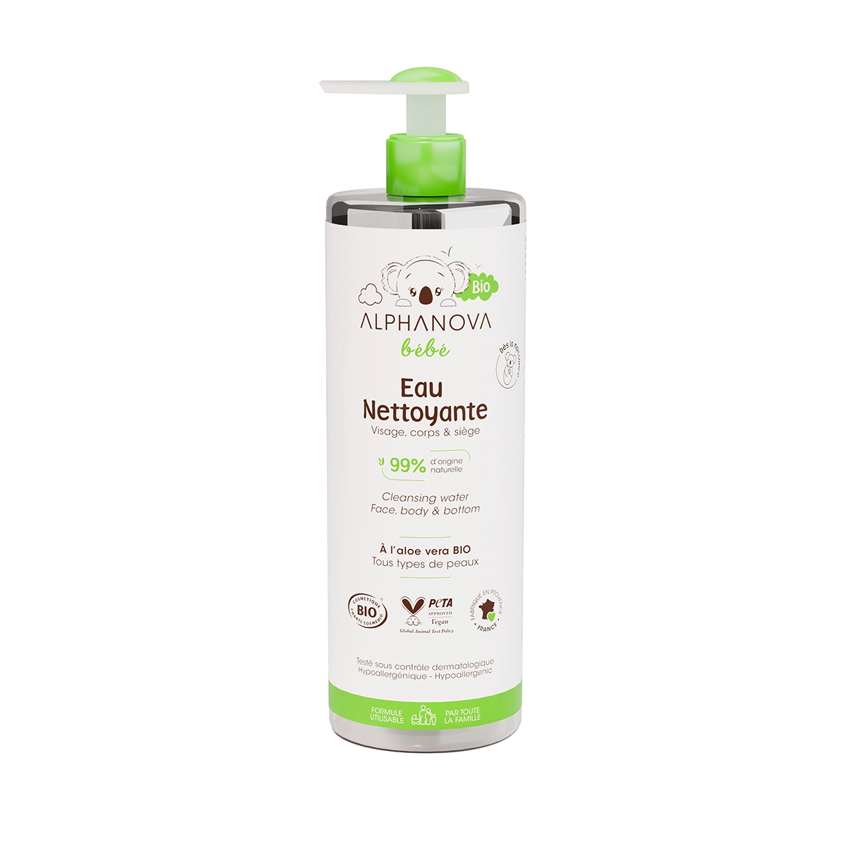 Eau Nettoyante Bio Bébé 400ml