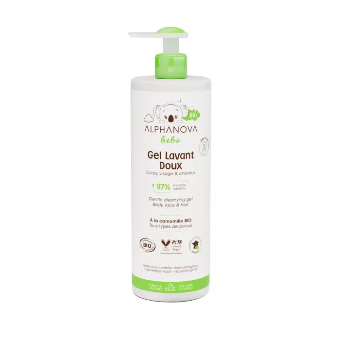 Alpha BB 400ml Gel Lavant Doux 2en1 BIO