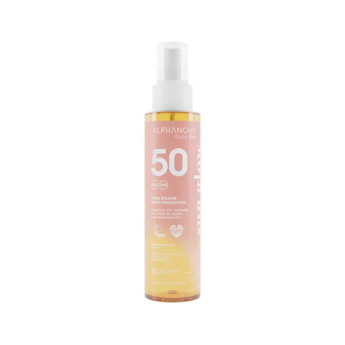 Huile solaire haute protection SPF50