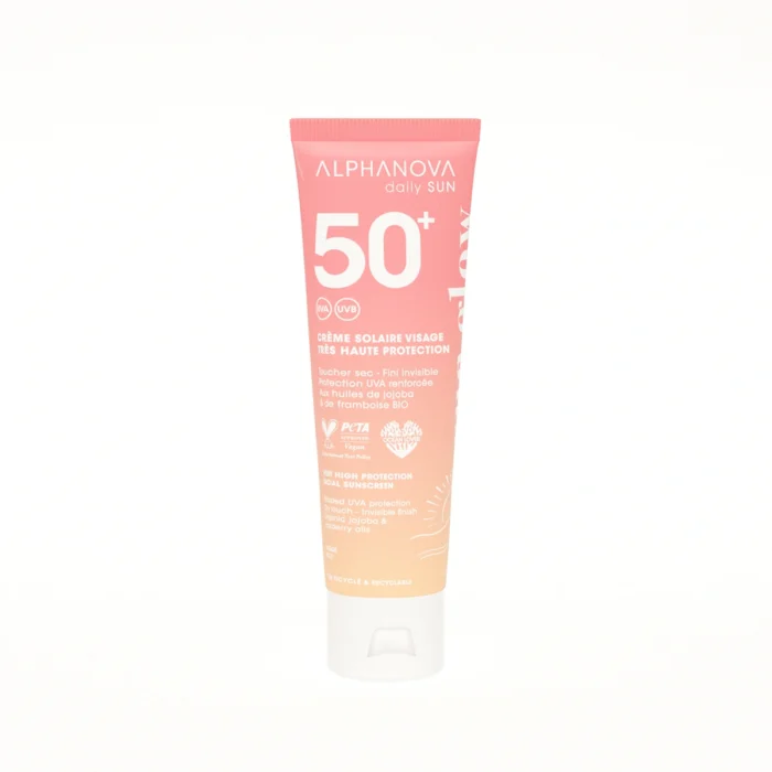 Crème solaire SPF50 visage
