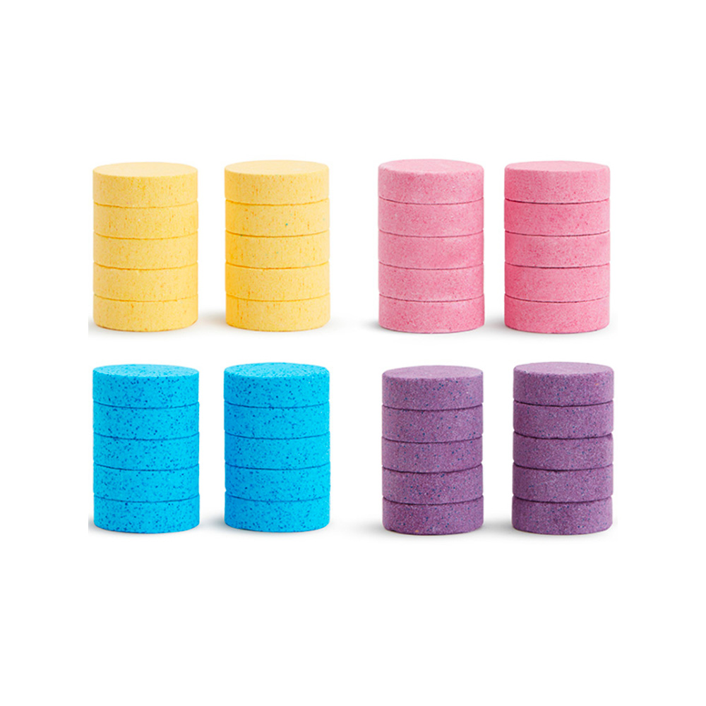 40 Tablettes pour colorer le bain