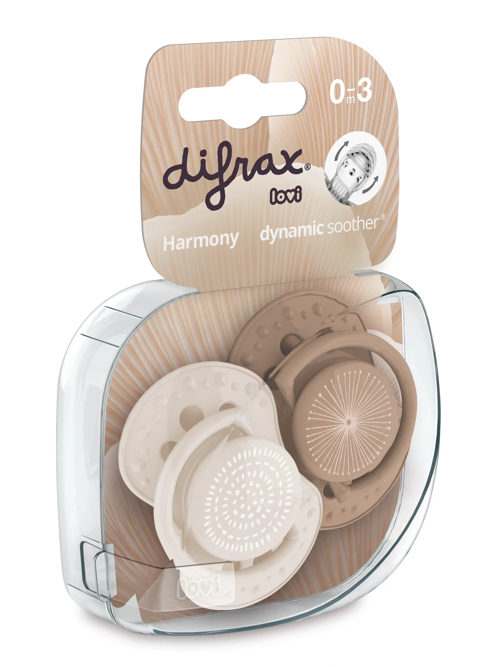 2 x Sucettes Dynamic Harmony