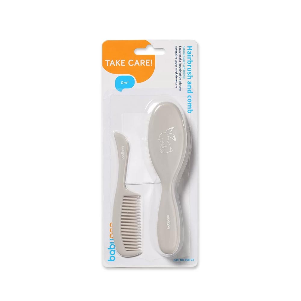 Brosse et peigne avec fibre naturelle