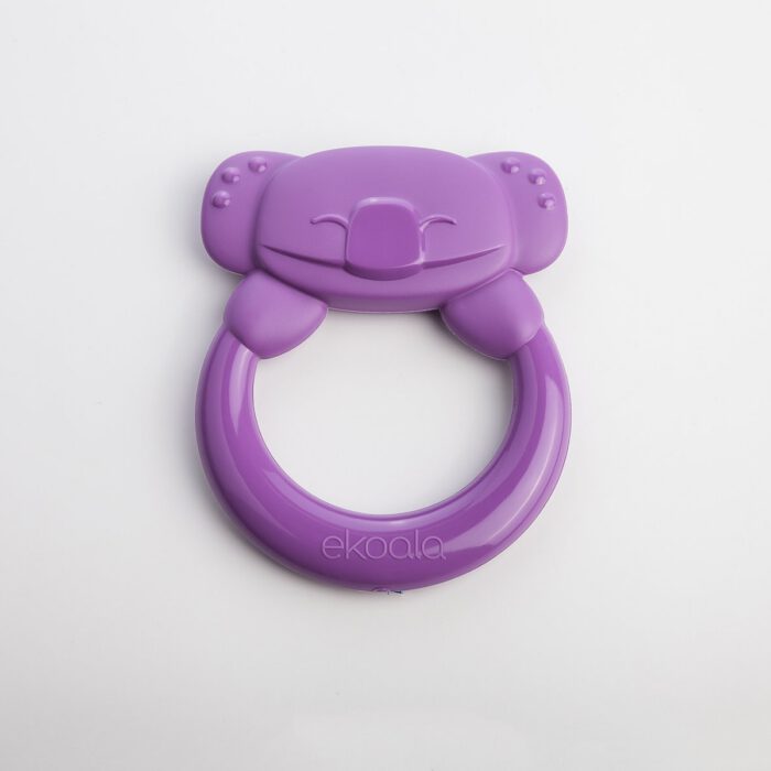 Anneau Dentition Bébé Bio Ekoala Ekummy Violet