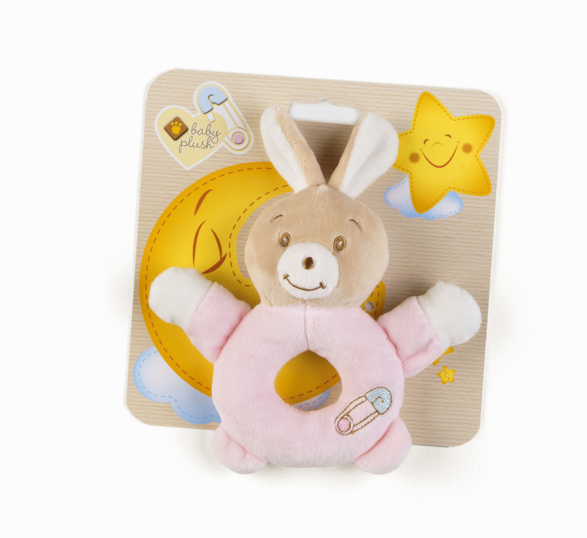 Lapin hochet BabyCare 14 cm