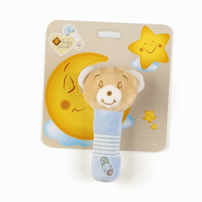 Ourson hochet BabyCare 16 cm