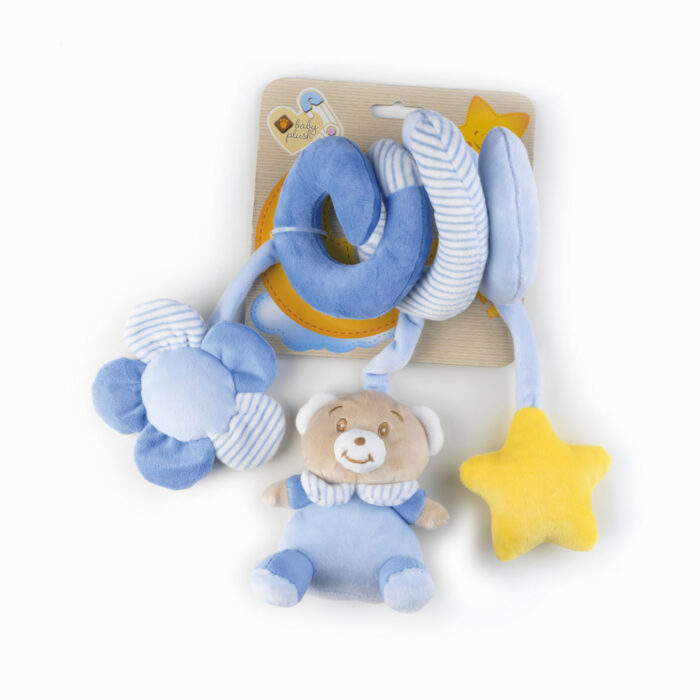 Ourson jouet spiral BabyCare 32 cm