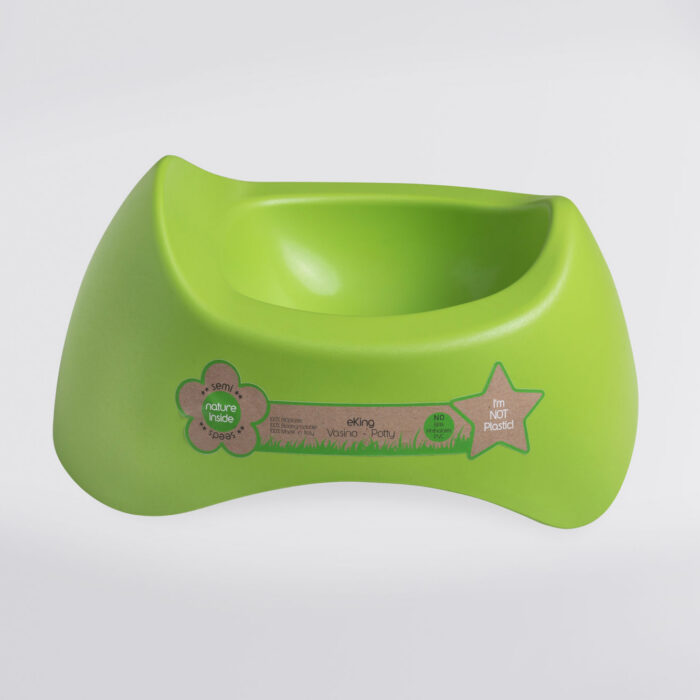 Pot Bébé Bio-Plastique Ekoala Eking Vert