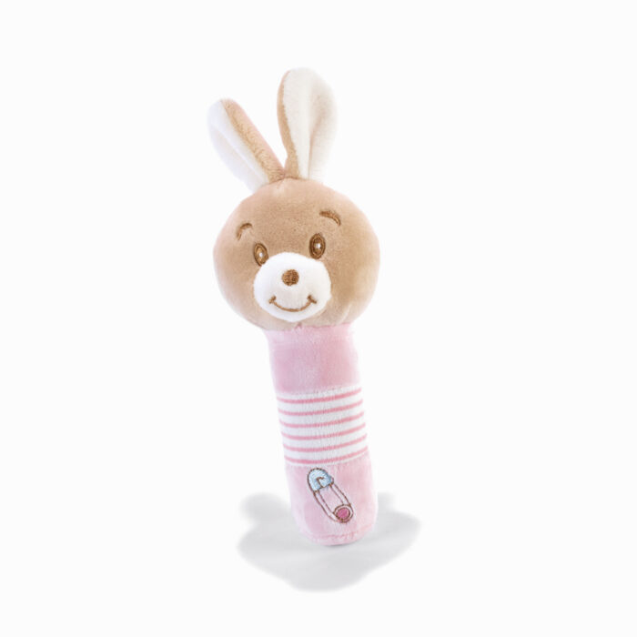 Lapin hochet BabyCare 16 cm