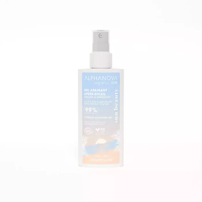 Gel Apaisant Après Soleil À l'Aloe Vera Spray Bio