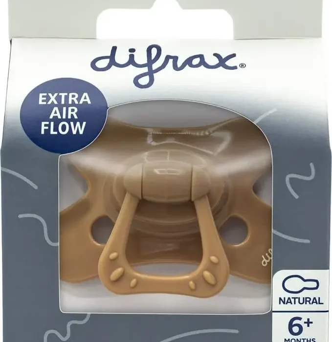 Difrax 1 sucette natural UNI 6+M