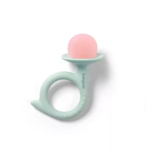Anneau de Dentition Silicone "Snail" Babyono : Escargot Apaisant