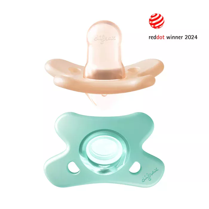 Sucette Pinky Natural Difrax : Aide à la Succion & Lien Parent-Bébé